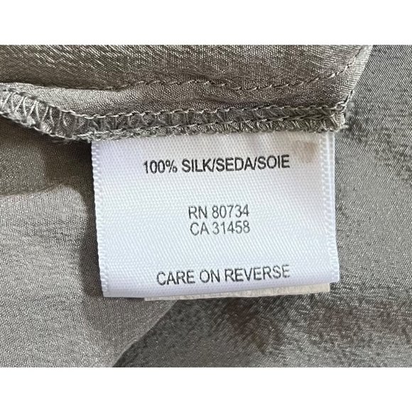 BCBGMAXAZRIA Women’s Silver Sequin Spaghetti Strap Slip Mini Dress Size 4 - Picture 5 of 5